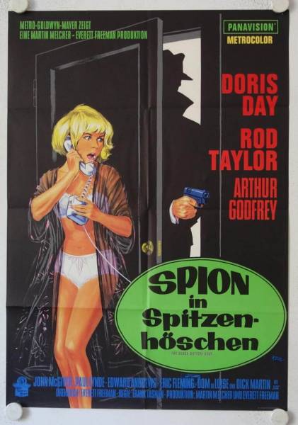 The Spy in Lace Panties original release german movie poster